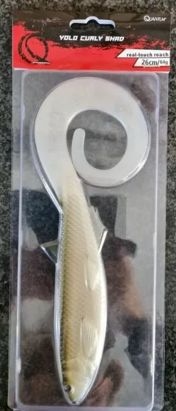 Quantum Shad : YOLO Real-touch Curly Tail Roach 26 Cm – 64 G