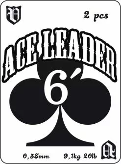 Vision ACE Tapered Leader 6ft β 2 Pieces