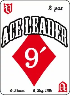 Vision ACE Tapered Leader 9ft β 2 Pieces