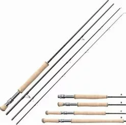 Vliegenvishengel FENWICK Iron Feather – Lengte 9,9 Ft – Lijn 6 – Slechts 1 St Beschikbaar !