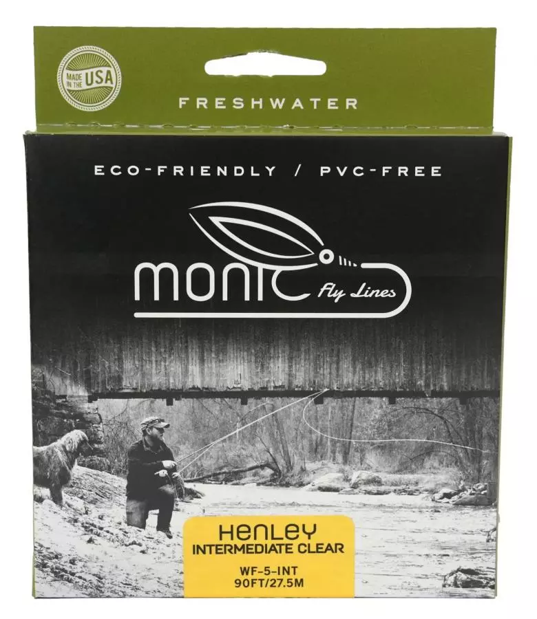 Monic Henley Intermediate Clear Fly Line 1 Monic Henley Intermediate Clear Fly Line