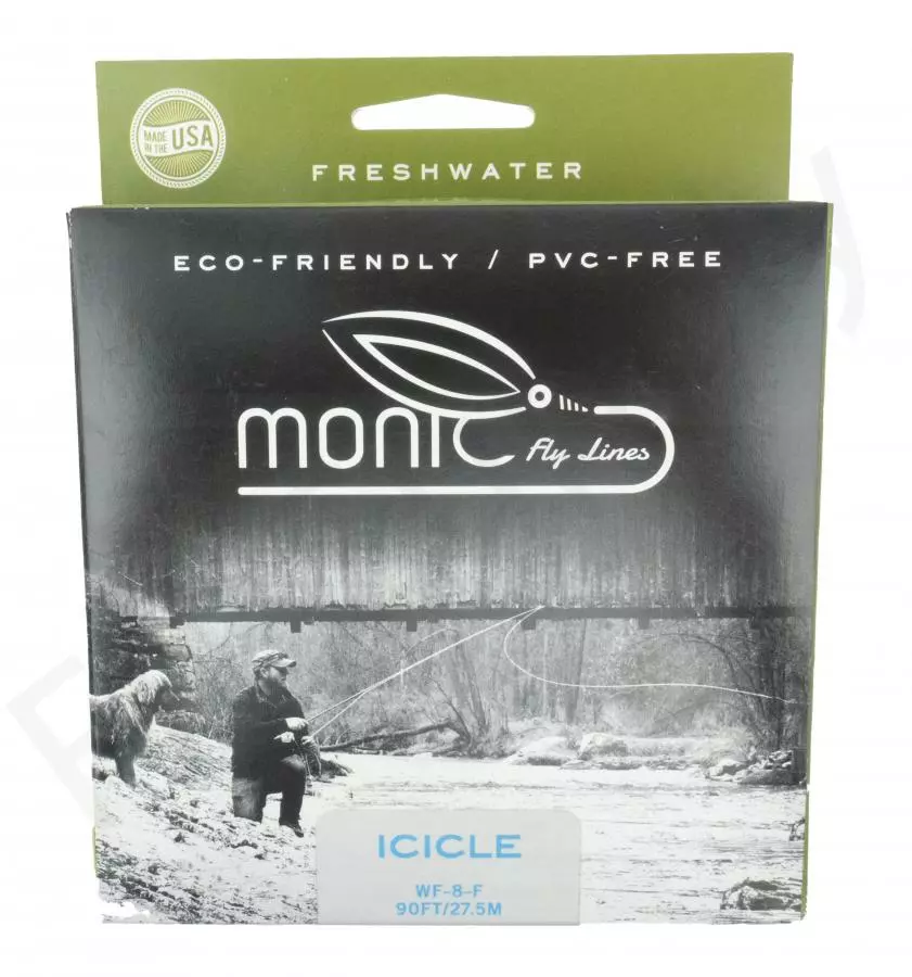 Monic Icicle Sky Blue Floating Fly Line 1 Monic Icicle Sky Blue Floating Fly Line