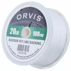 Orvis Dacron Backing White