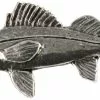 Pewter Perch Pin