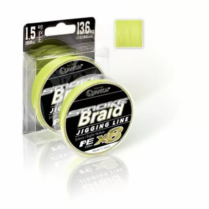 Quantum Smoke Braid Jigging Line – Verschillende Diam 1 Quantum Smoke Braid Jigging Line – Verschillende Diam