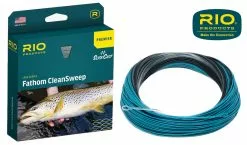 RIO Premier Fathom CleanSweep Sinking Fly Line Clear/Black/Dark Aqua