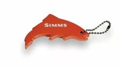 Simms Thirsty Trout Keychain Orange