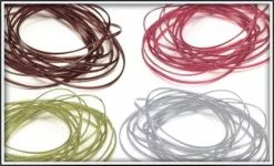 Bindmateriaal TOF Vinyl “D” Rib – Smal – Rood