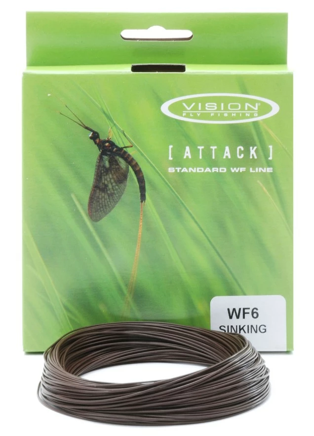 Vision Attack Sink 3 Inch Per Sec Fly Line 1 Vision Attack Sink 3 Inch Per Sec Fly Line