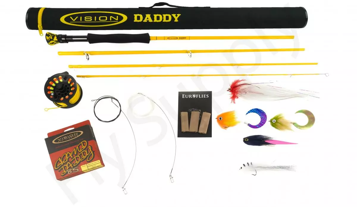 Vision Daddy Complete Pike Rod Outfit 1 Vision Daddy Complete Pike Rod Outfit
