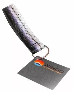 Wingo Outdoors Key Fob Atlantic Salmon By Mikael Jenei