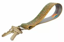 Wingo Outdoors Key Fob Brown Trout 2022