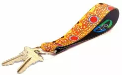 Wingo Outdoors Key Fob Brown Trout