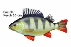 Textile Fish Pillow -Roofvis Shop baars 3