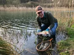 Winston PURE Fly Rod -Roofvis Shop daniel20met20regenboog20forel20medium