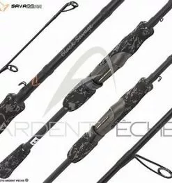 Savage Gear Black Savage Spin – Lengte 1,98 M – 2-7g – LAATSTE STUK